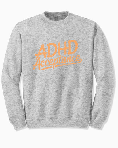ADHD Acceptance Grunge Style Sweatshirt