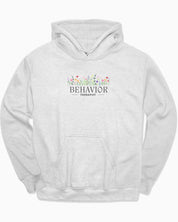 Behavior Therapist Floral Hoodie