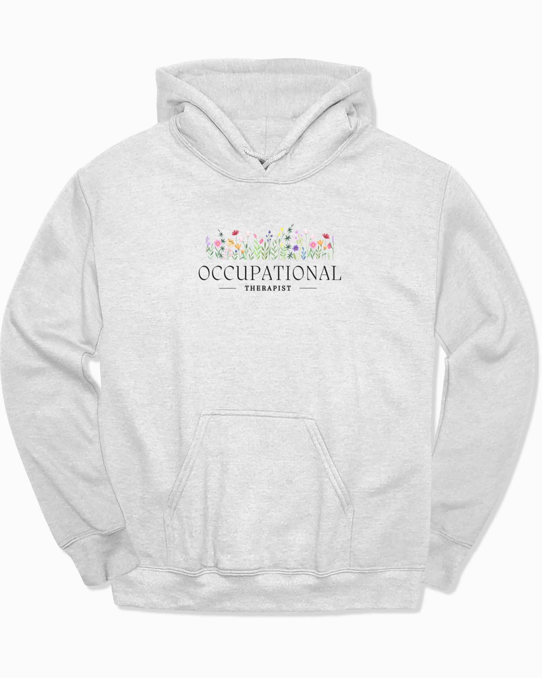 Occupational Therapist Floral Hoodie