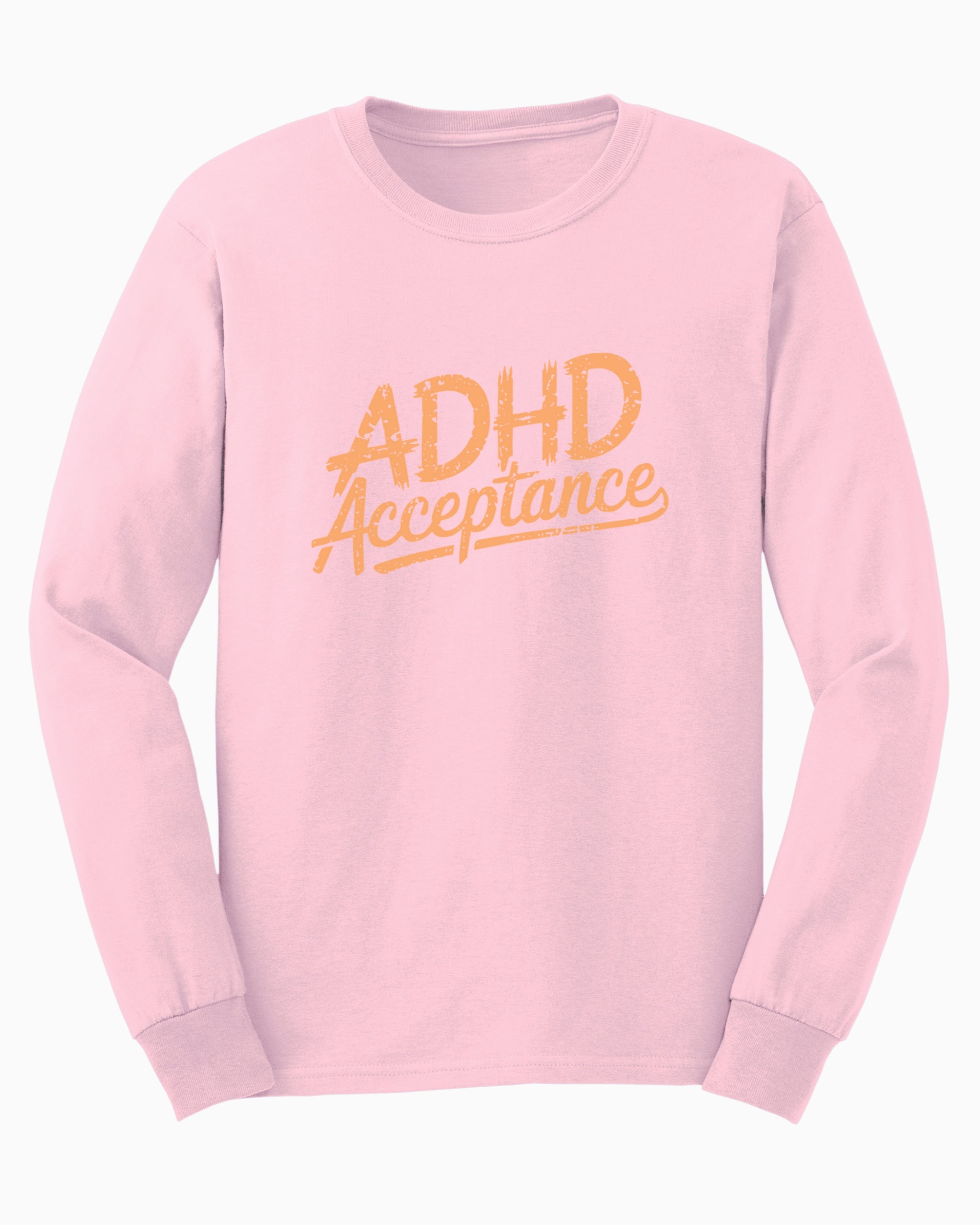 ADHD Acceptance Grunge Style Long Sleeve T-Shirt