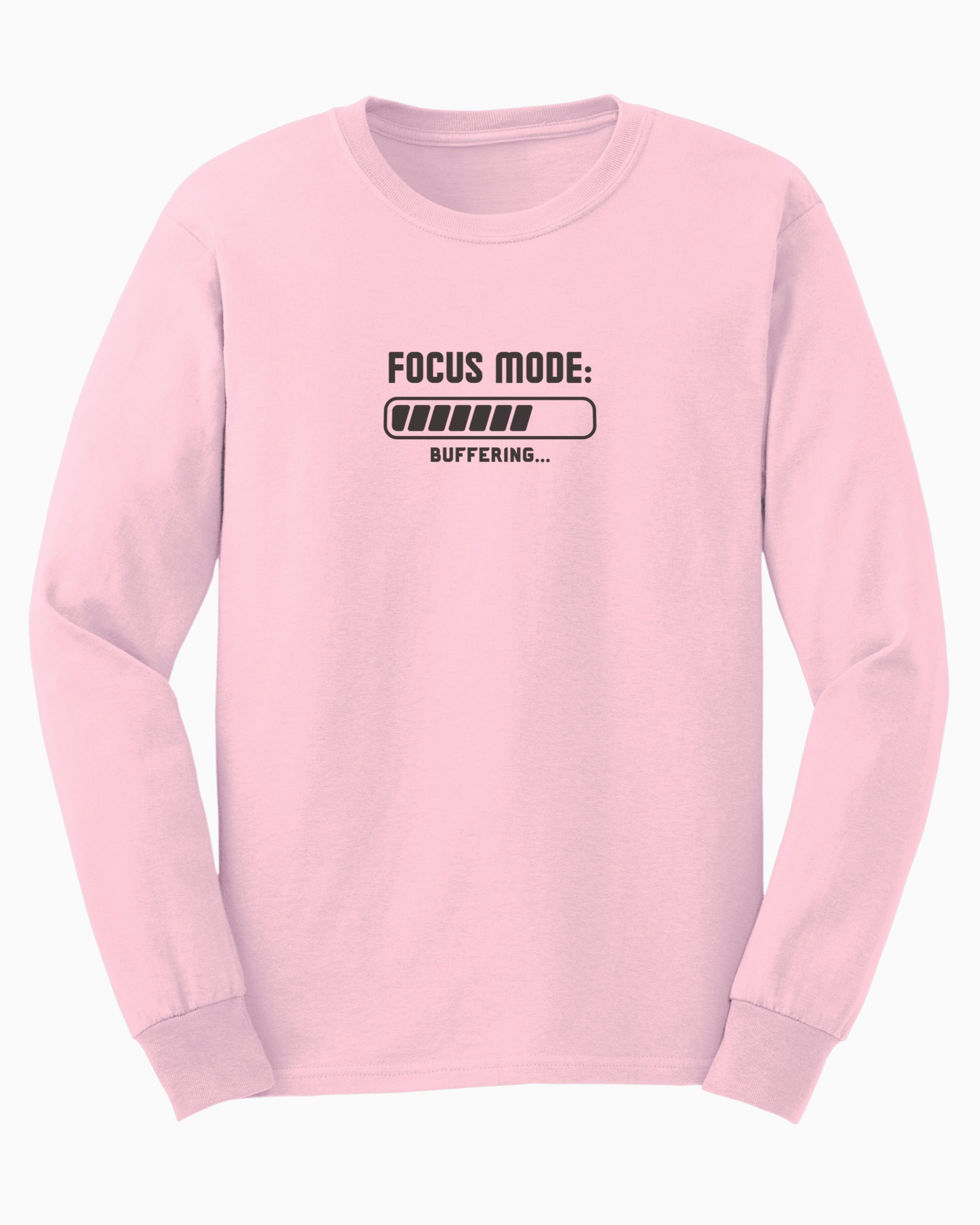 ADHD Focus Mode Buffering Long Sleeve T-Shirt