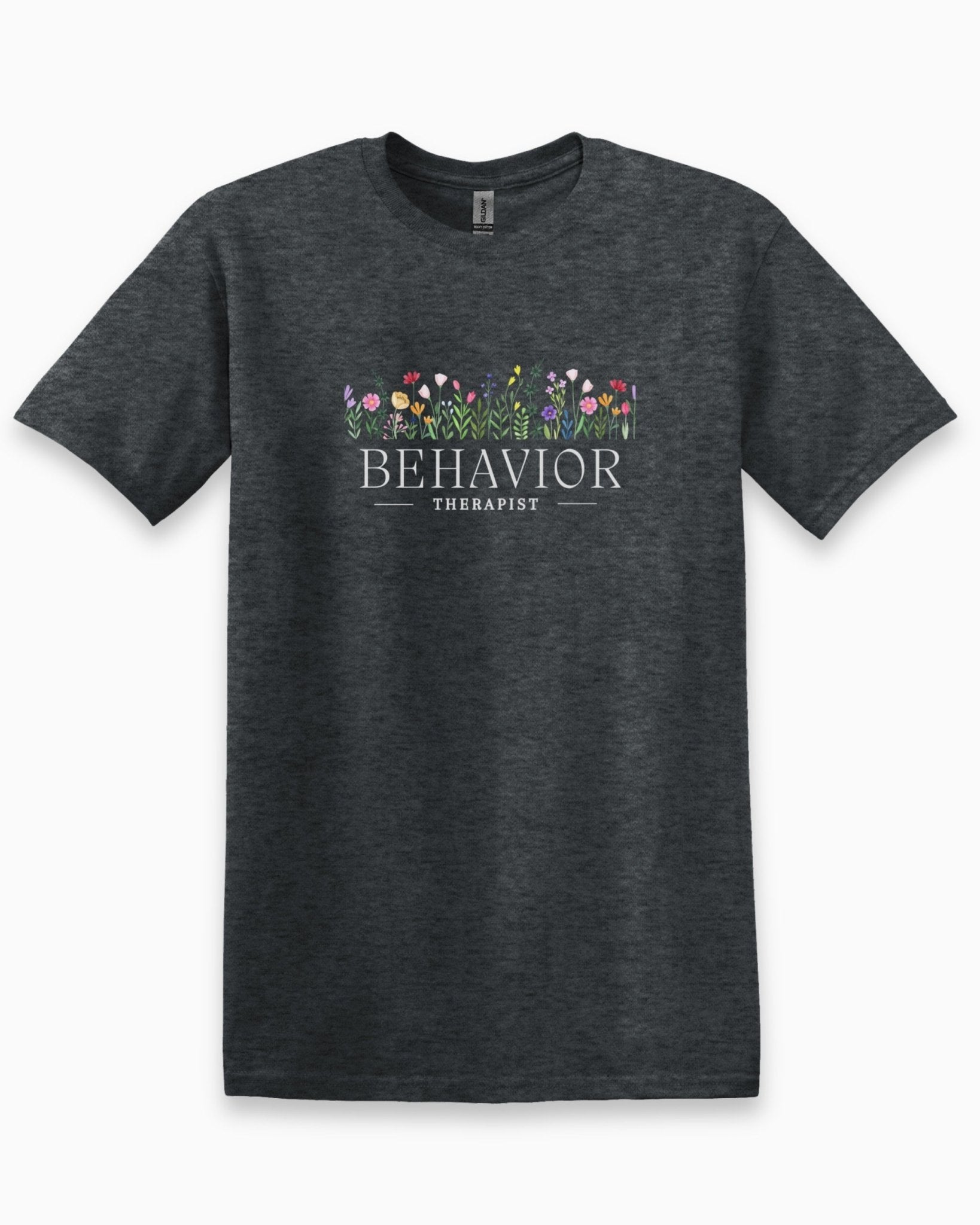 Autism T-Shirt - Behavior Therapist Floral Tee - Daily Bloom