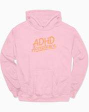 ADHD Acceptance Grunge Style Hoodie