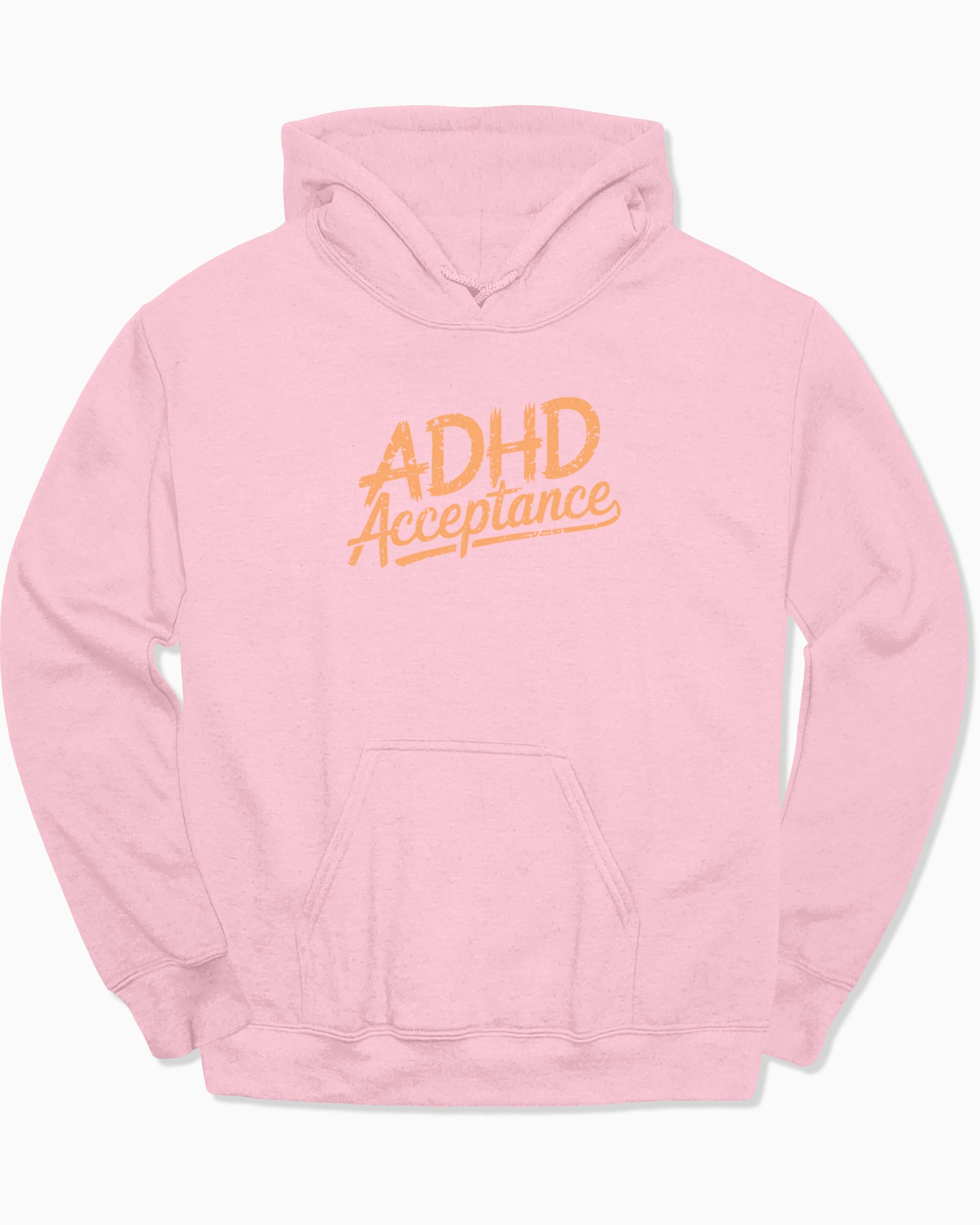 ADHD Acceptance Grunge Style Hoodie