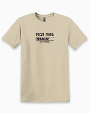 ADHD Focus Mode Buffering Tee-Sand-Neurodiversity, ADHD & Autism Awareness & Acceptance T-Shirt by Daily Bloom