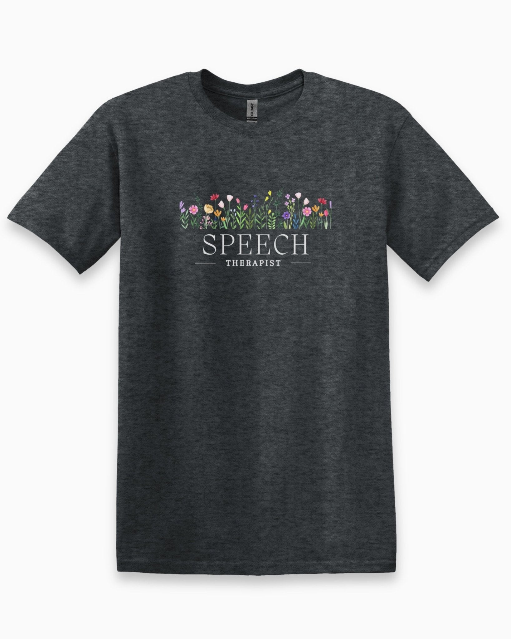Autism T-Shirt - Speech Therapist Floral Tee - Daily Bloom
