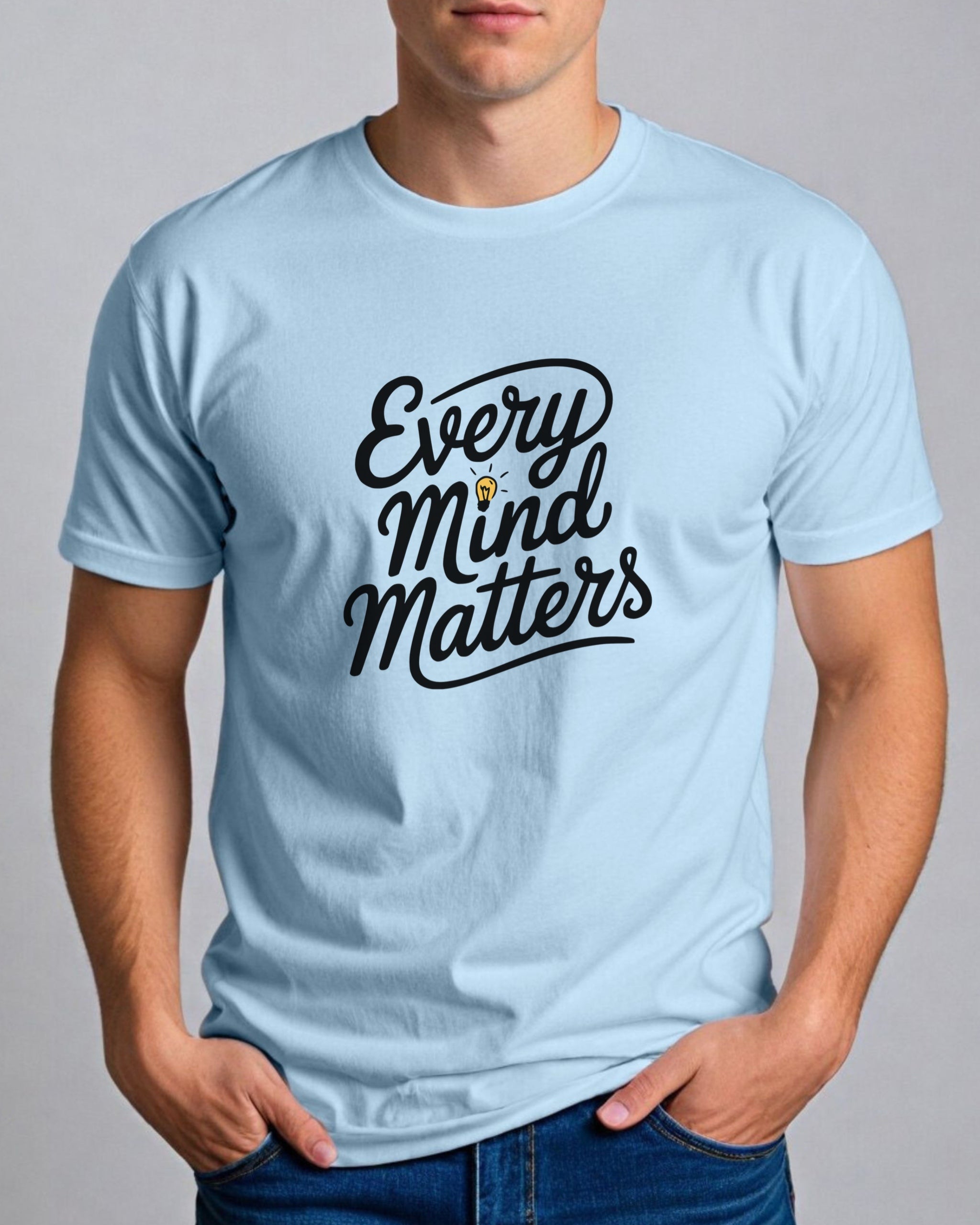 Every Mind Matters Tee-Neurodiversity, ADHD & Autism Awareness & Acceptance T-Shirt by Daily Bloom