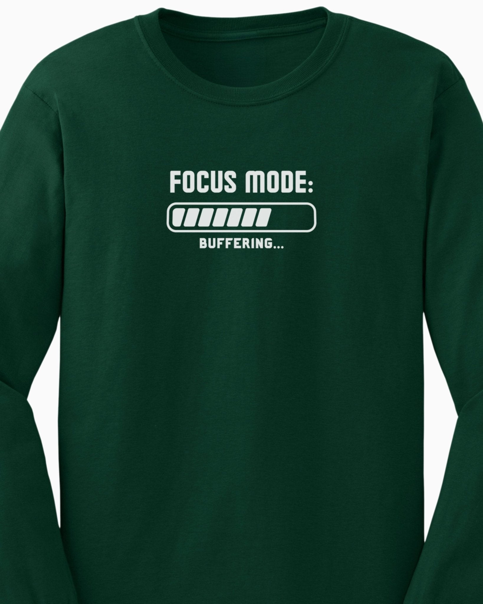 Autism Long - sleeve - ADHD Focus Mode Buffering Long Sleeve T-Shirt - Daily Bloom