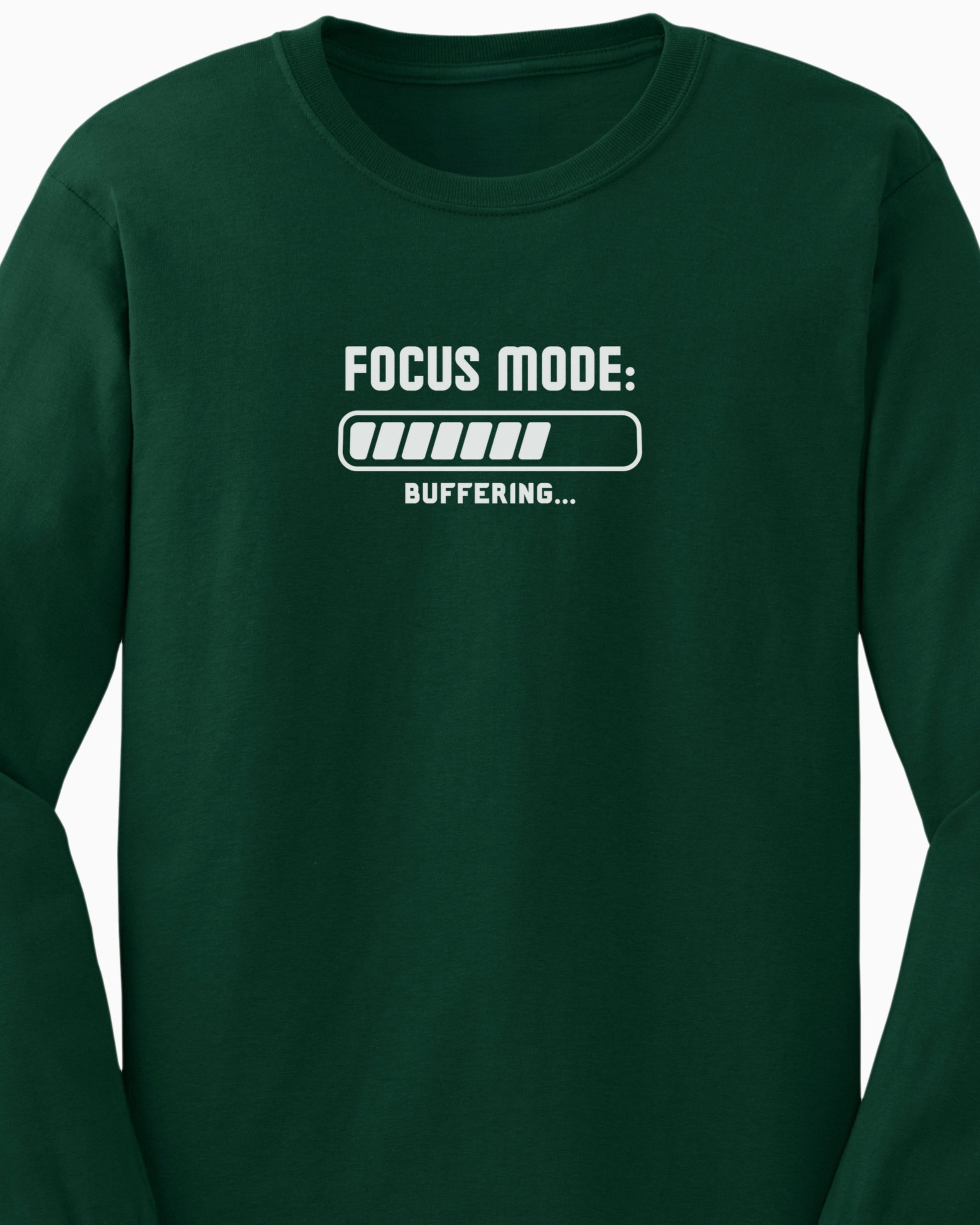 ADHD Focus Mode Buffering Long Sleeve T-Shirt