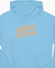 ADHD Acceptance Grunge Style Hoodie