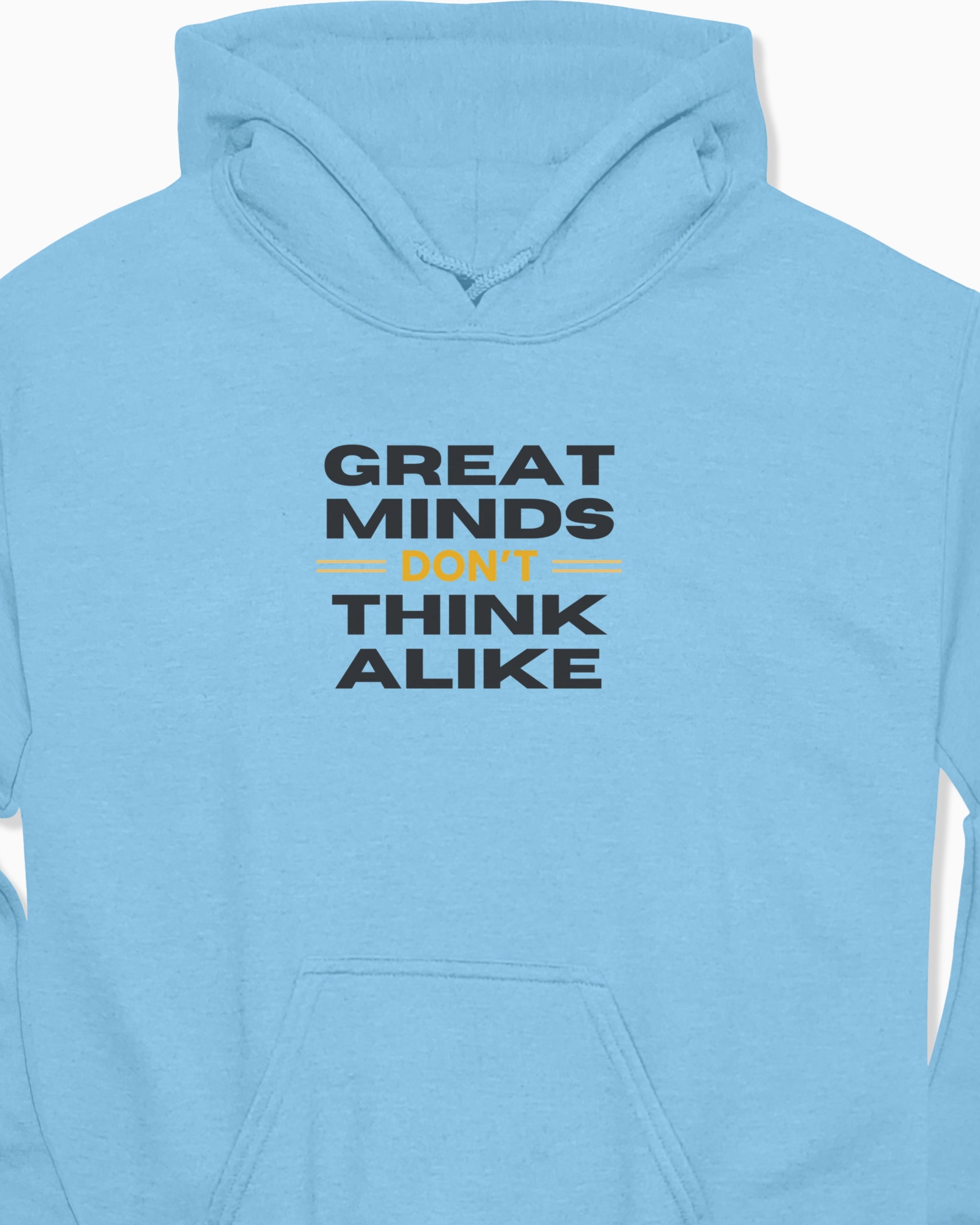 Great Minds Don't Think Alike Hoodie