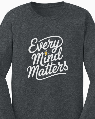Autism Long - sleeve - Every Mind Matters Long Sleeve T-Shirt - Daily Bloom