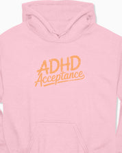 ADHD Acceptance Grunge Style Hoodie