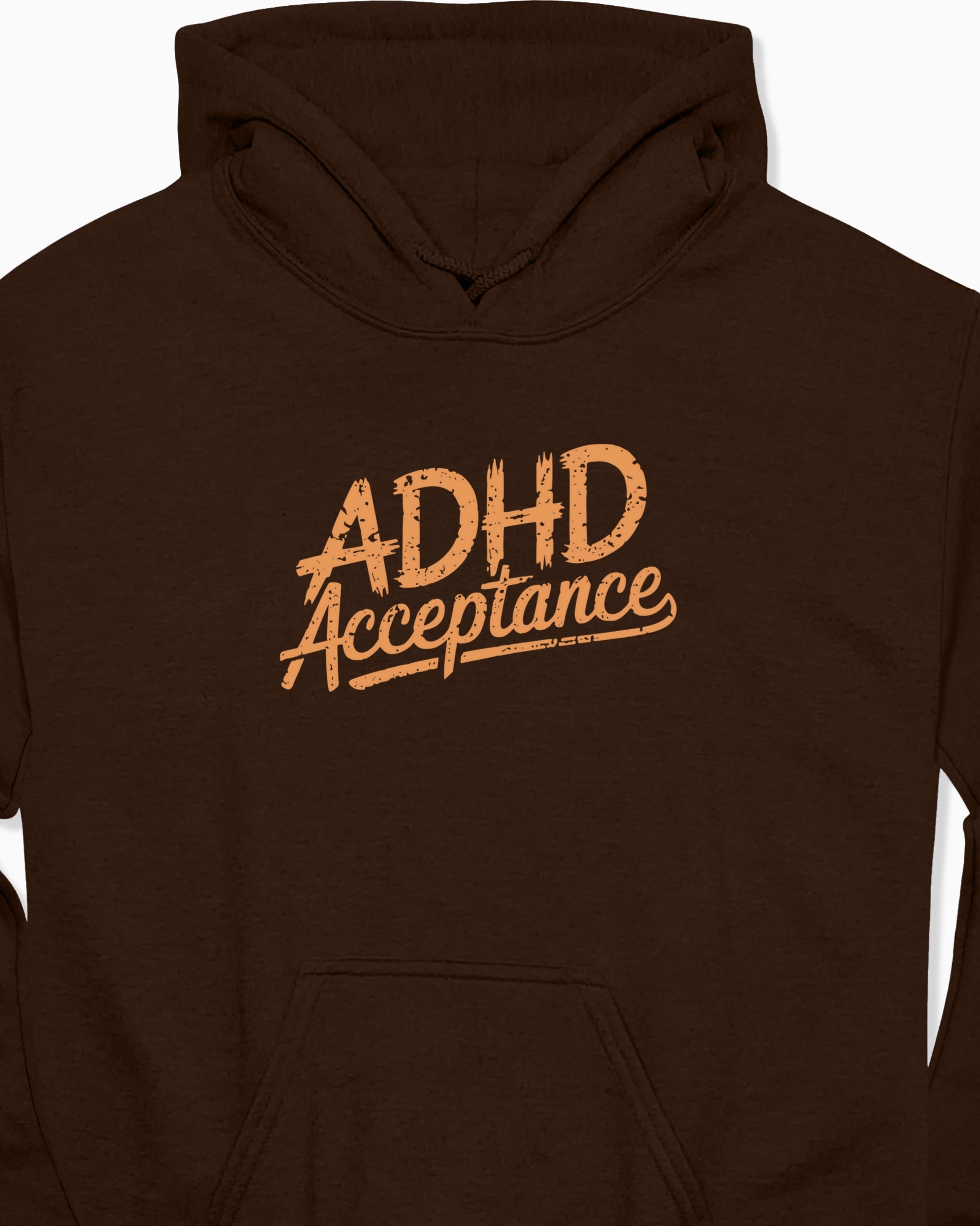 ADHD Acceptance Grunge Style Hoodie