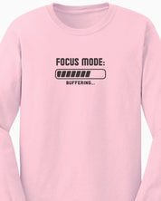 ADHD Focus Mode Buffering Long Sleeve T-Shirt