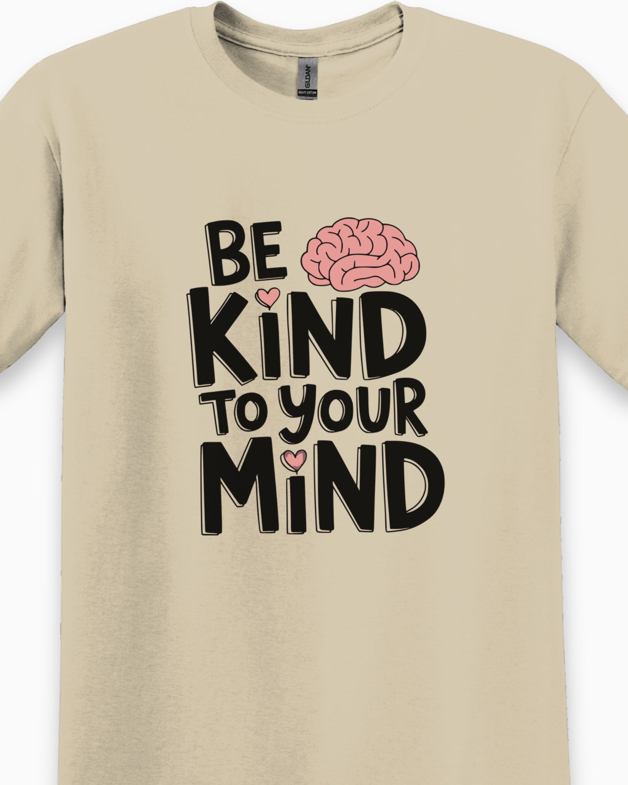 Be Kind to Your Mind Tee-Neurodiversity, ADHD & Autism Awareness & Acceptance T-Shirt by Daily Bloom