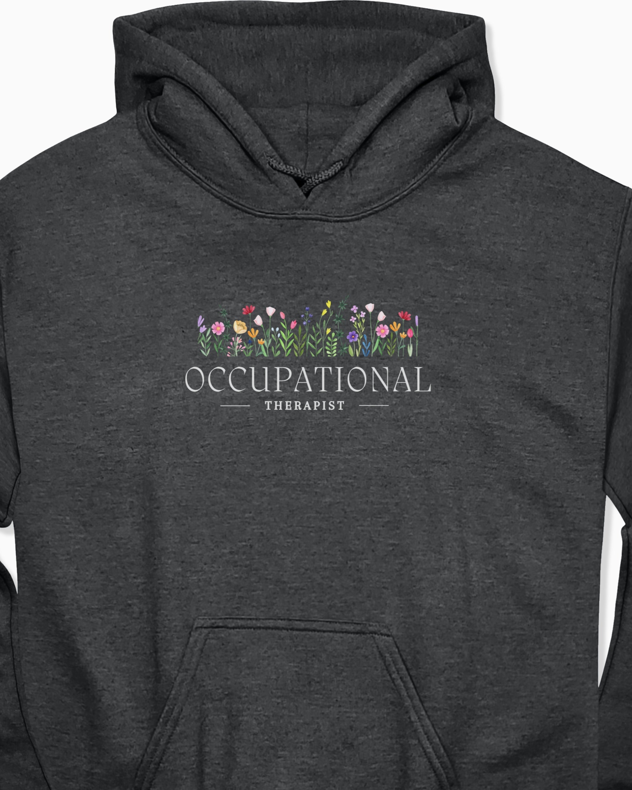 Occupational Therapist Floral Hoodie