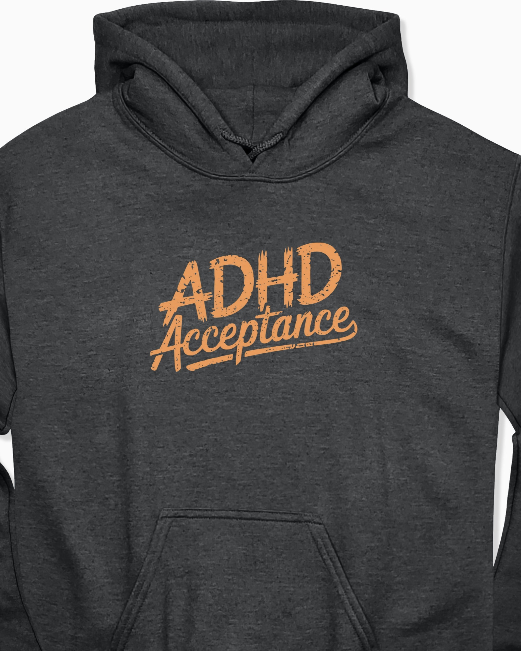 ADHD Acceptance Grunge Style Hoodie