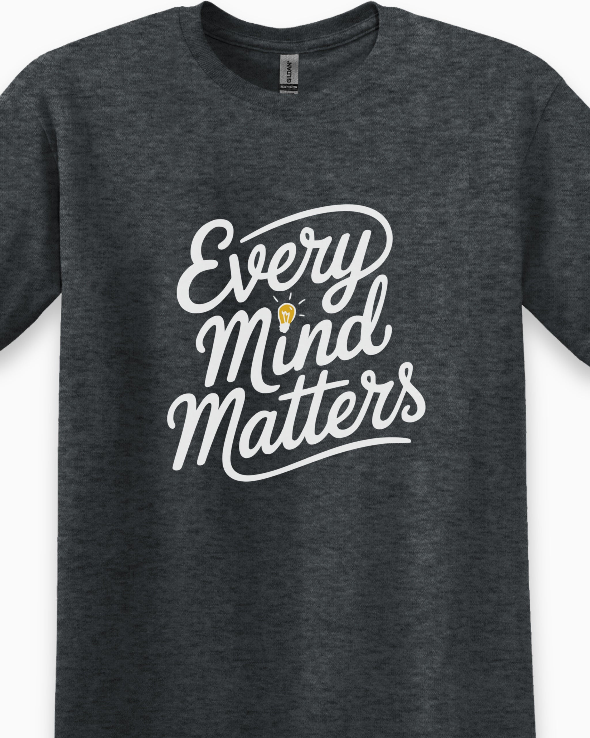 Every Mind Matters Tee-Neurodiversity, ADHD & Autism Awareness & Acceptance T-Shirt by Daily Bloom