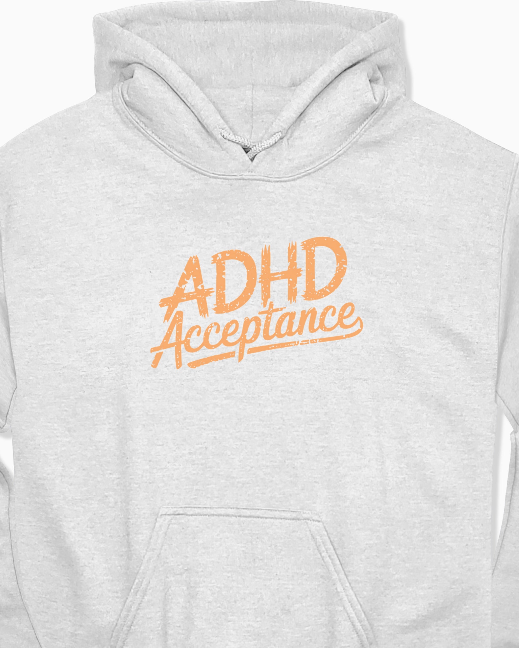 ADHD Acceptance Grunge Style Hoodie