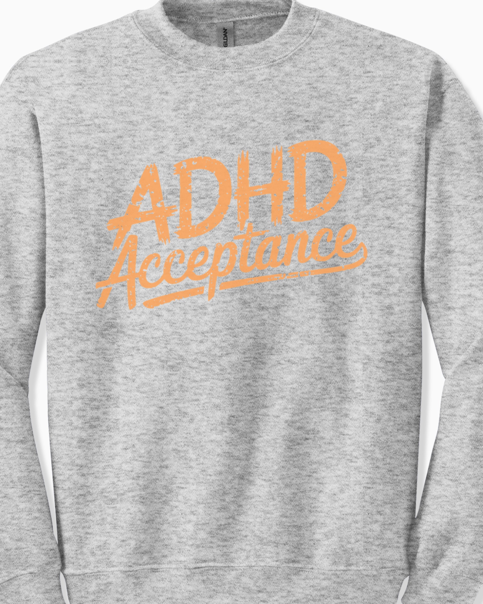 ADHD Acceptance Grunge Style Sweatshirt