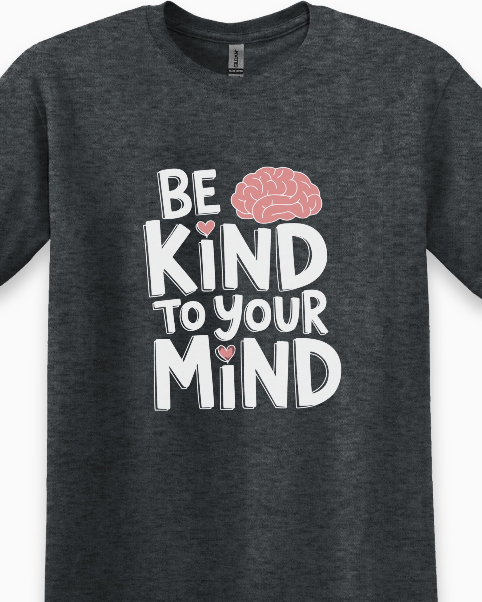 Be Kind to Your Mind Tee-Neurodiversity, ADHD & Autism Awareness & Acceptance T-Shirt by Daily Bloom