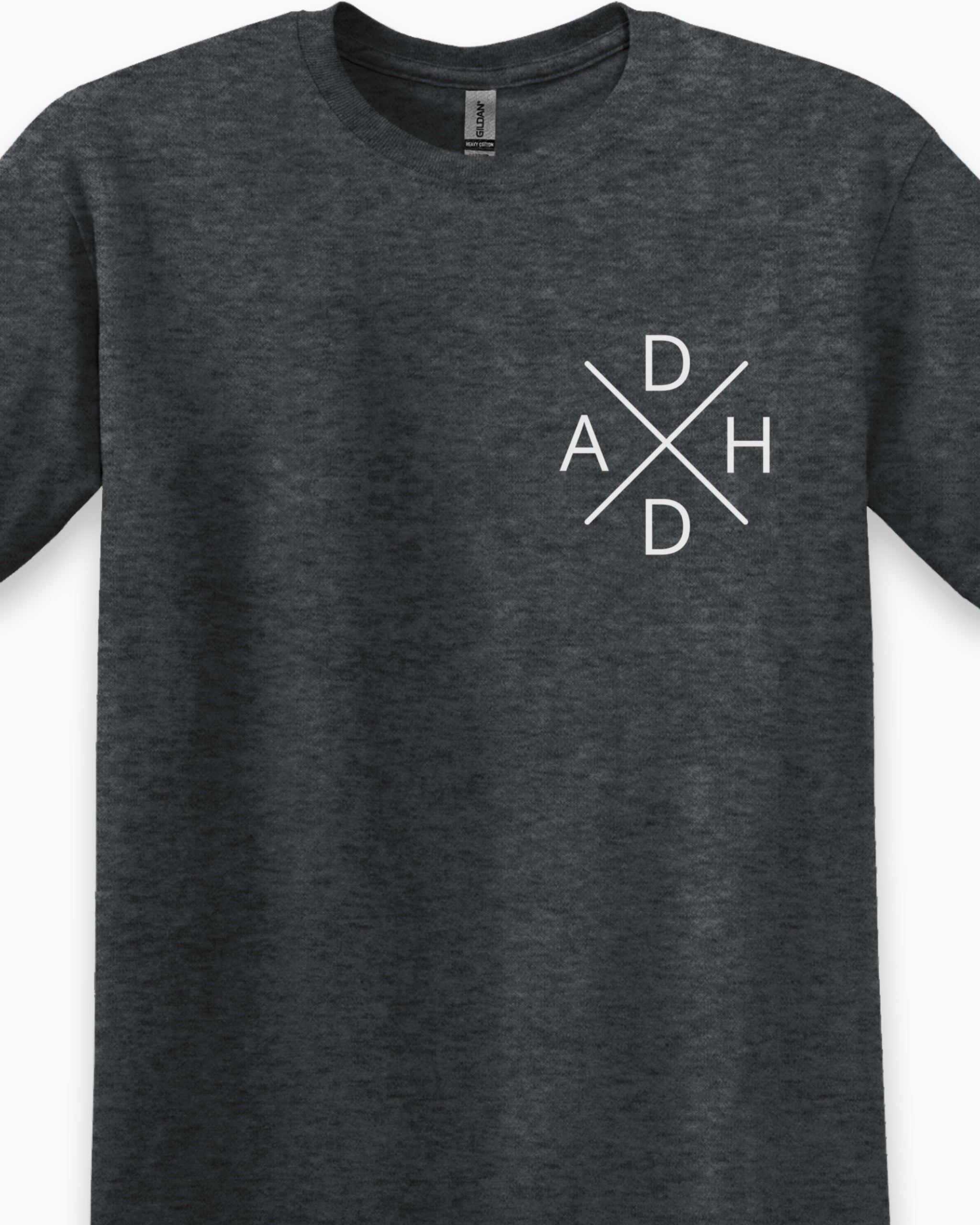 ADHD Cross Tee-Neurodiversity, ADHD & Autism Awareness & Acceptance T-Shirt by Daily Bloom
