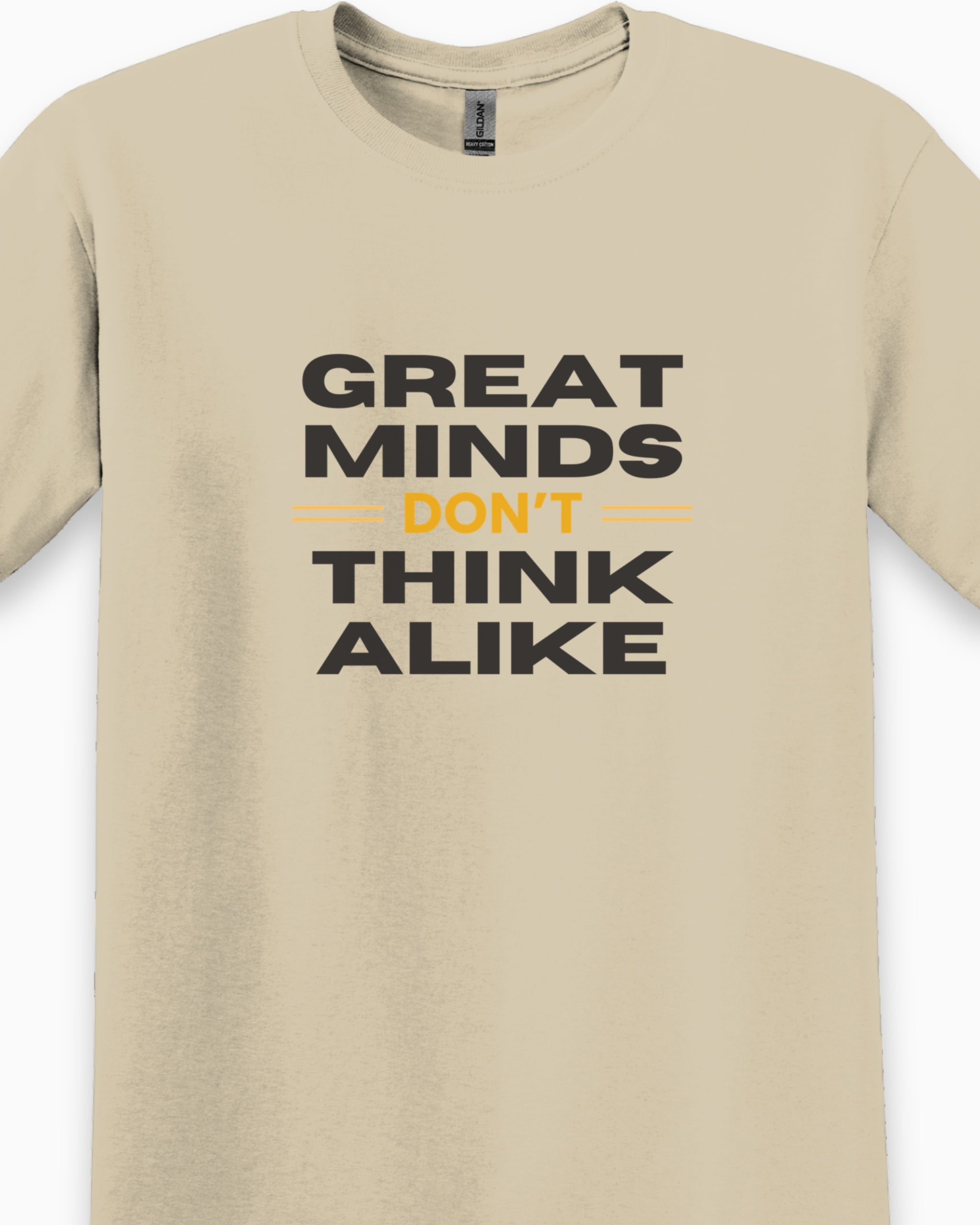 Great Minds Don't Think Alike Tee-Neurodiversity, ADHD & Autism Awareness & Acceptance T-Shirt by Daily Bloom