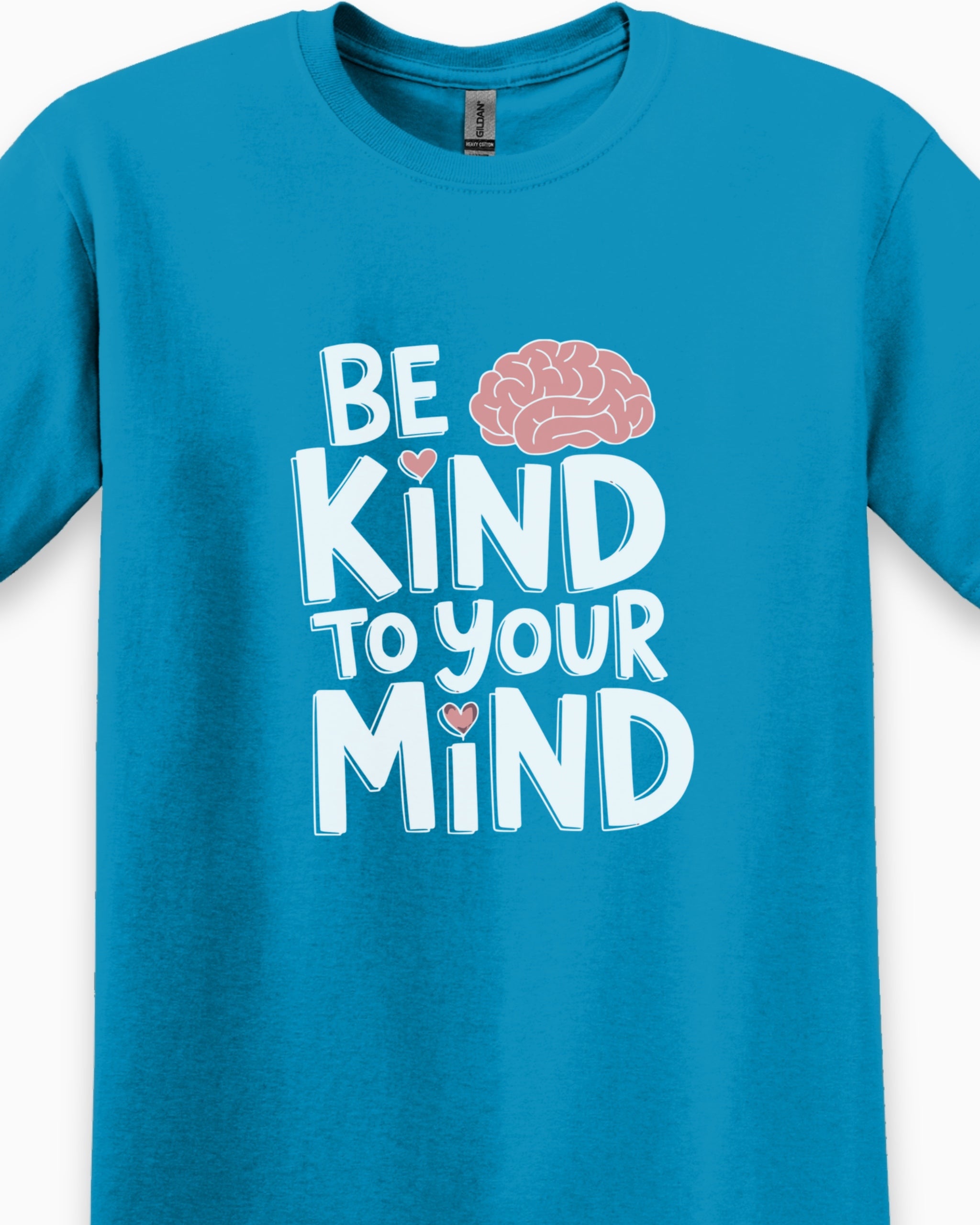 Be Kind to Your Mind Tee-Neurodiversity, ADHD & Autism Awareness & Acceptance T-Shirt by Daily Bloom