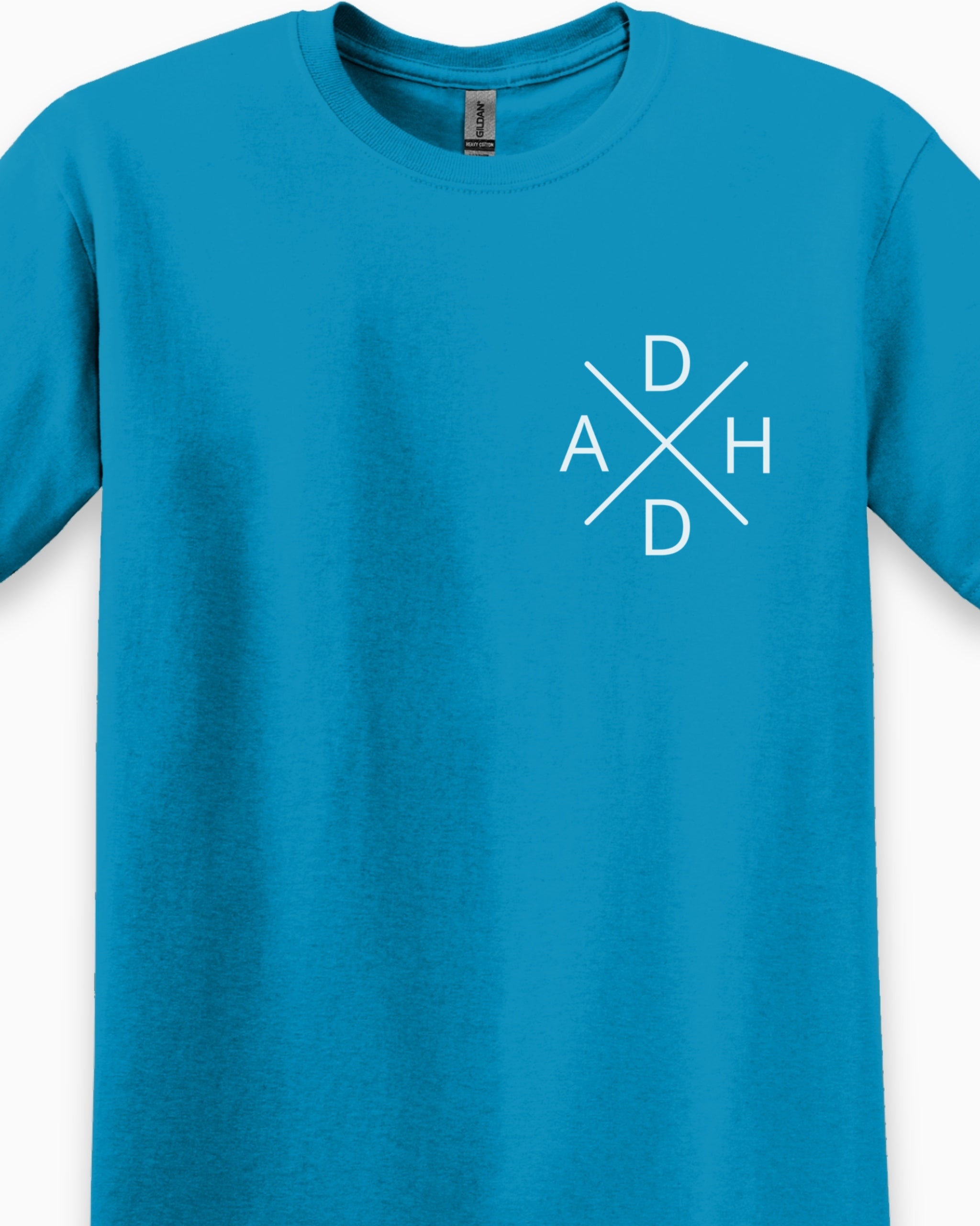 ADHD Cross Tee-Neurodiversity, ADHD & Autism Awareness & Acceptance T-Shirt by Daily Bloom