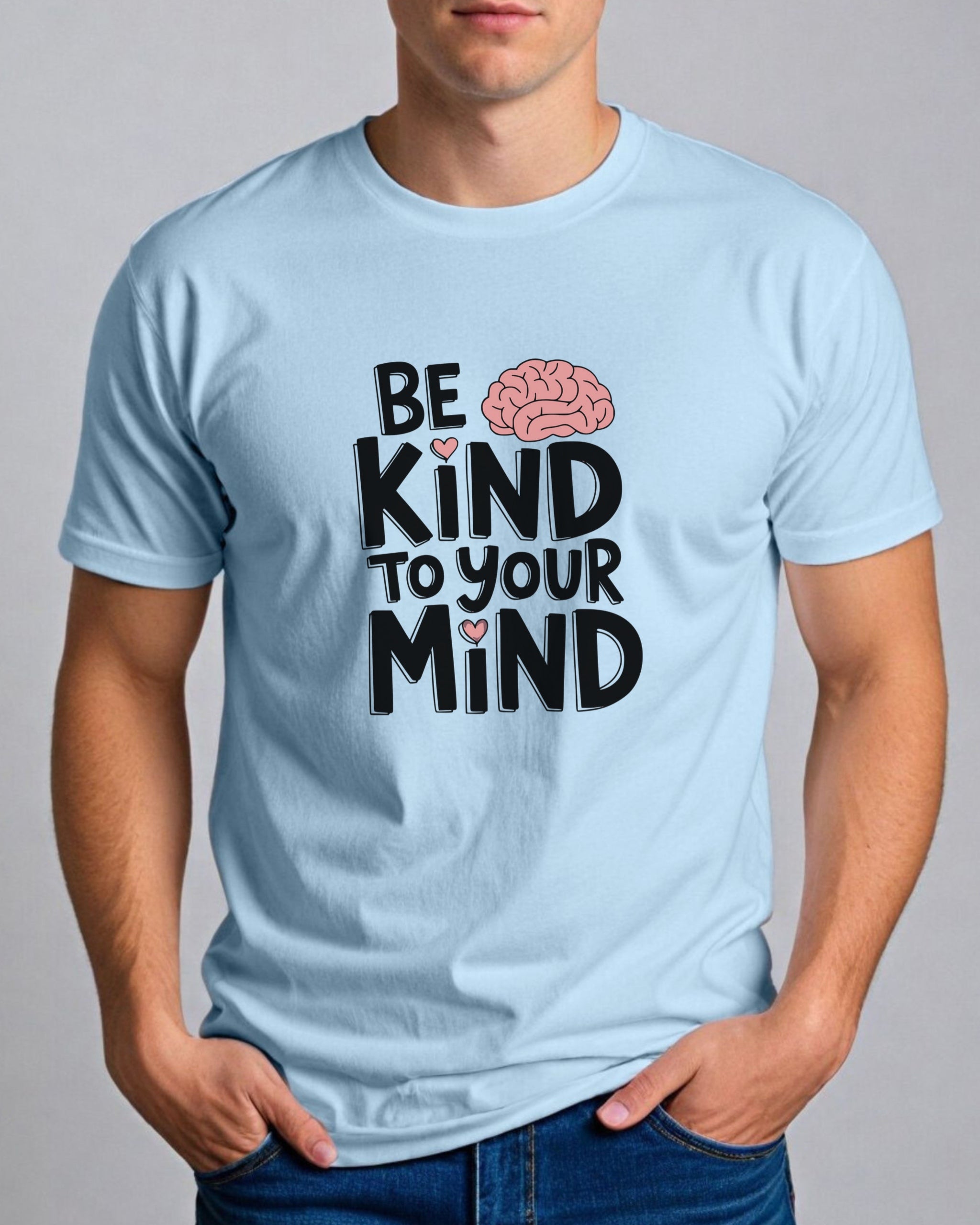 Be Kind to Your Mind Tee-Neurodiversity, ADHD & Autism Awareness & Acceptance T-Shirt by Daily Bloom