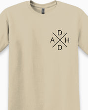 ADHD Cross Tee-Neurodiversity, ADHD & Autism Awareness & Acceptance T-Shirt by Daily Bloom