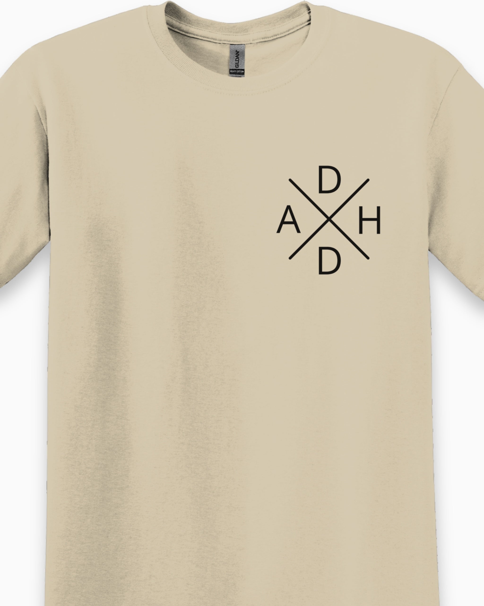ADHD Cross Tee-Neurodiversity, ADHD & Autism Awareness & Acceptance T-Shirt by Daily Bloom
