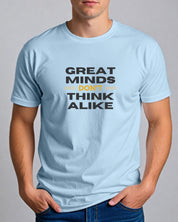 Great Minds Don't Think Alike Tee-Neurodiversity, ADHD & Autism Awareness & Acceptance T-Shirt by Daily Bloom