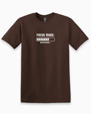 ADHD Focus Mode Buffering Tee-Dark Chocolate-Neurodiversity, ADHD & Autism Awareness & Acceptance T-Shirt by Daily Bloom
