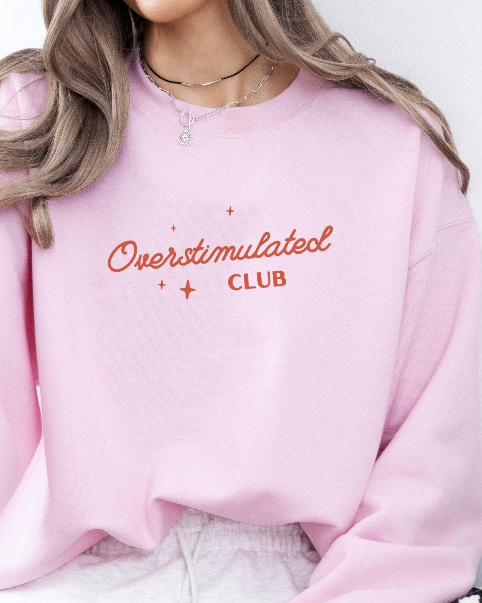 Autism Sweatshirt - Overstimulated Club Sweatshirt - Daily Bloom