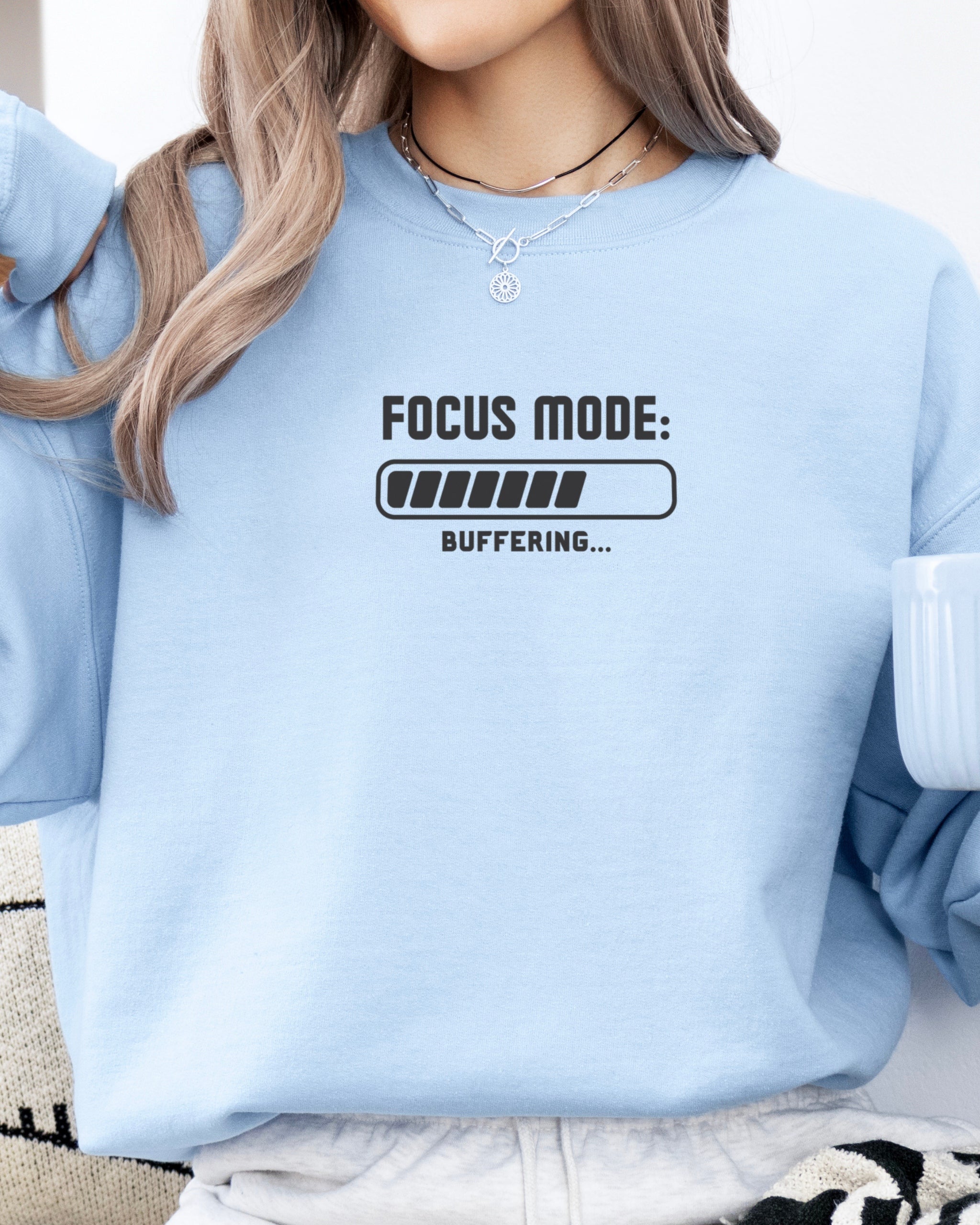 ADHD Focus Mode Buffering Sweatshirt