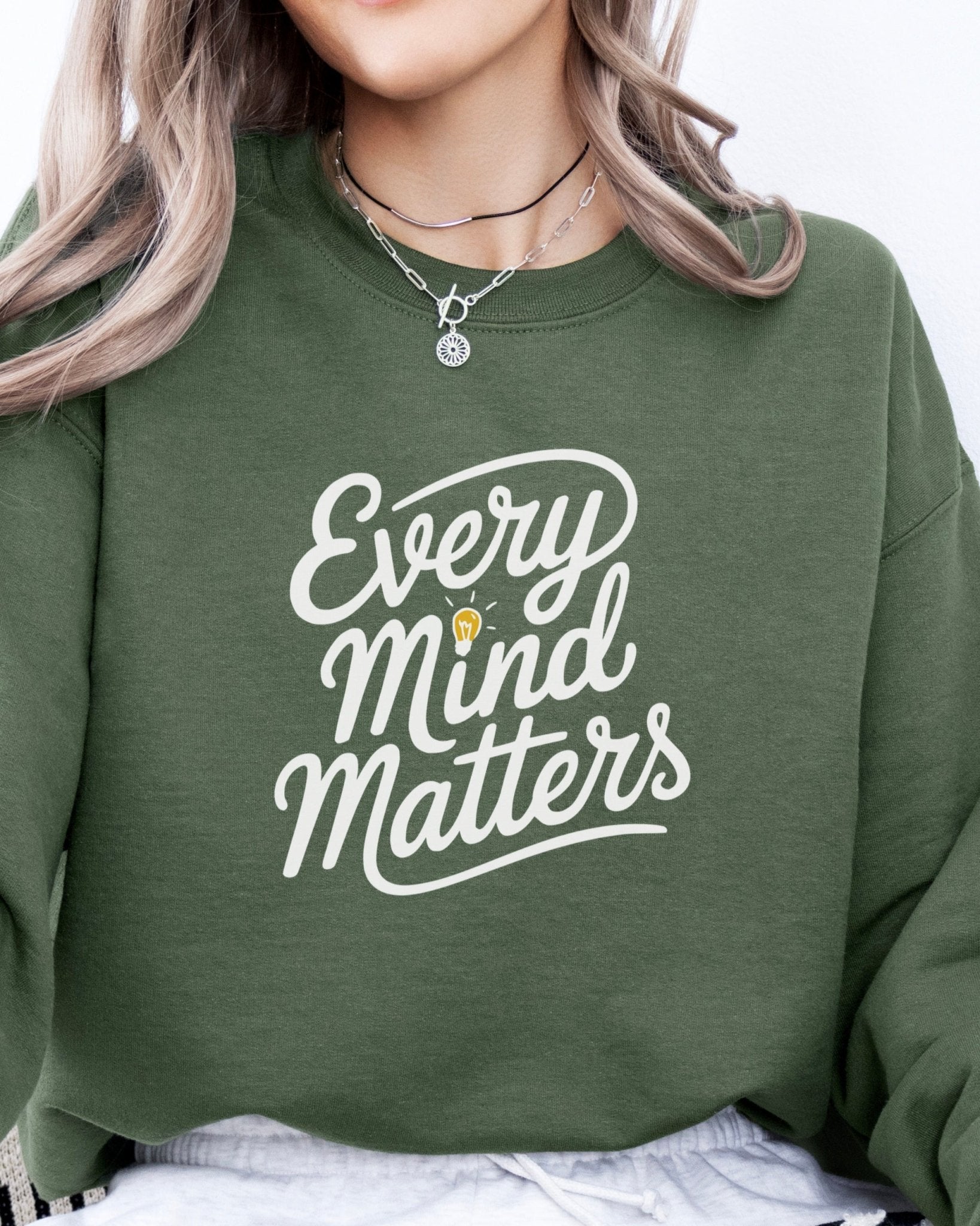 Autism Sweatshirt - Every Mind Matters Sweatshirt - Daily Bloom