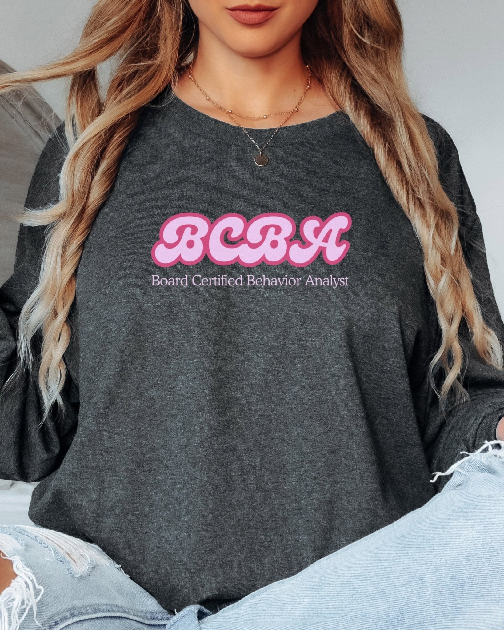 Autism Long - sleeve - BCBA Groovy Long Sleeve T-Shirt - Daily Bloom