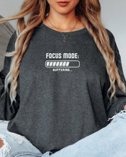 ADHD Focus Mode Buffering Long Sleeve T-Shirt