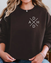 ADHD Cross Sweatshirt