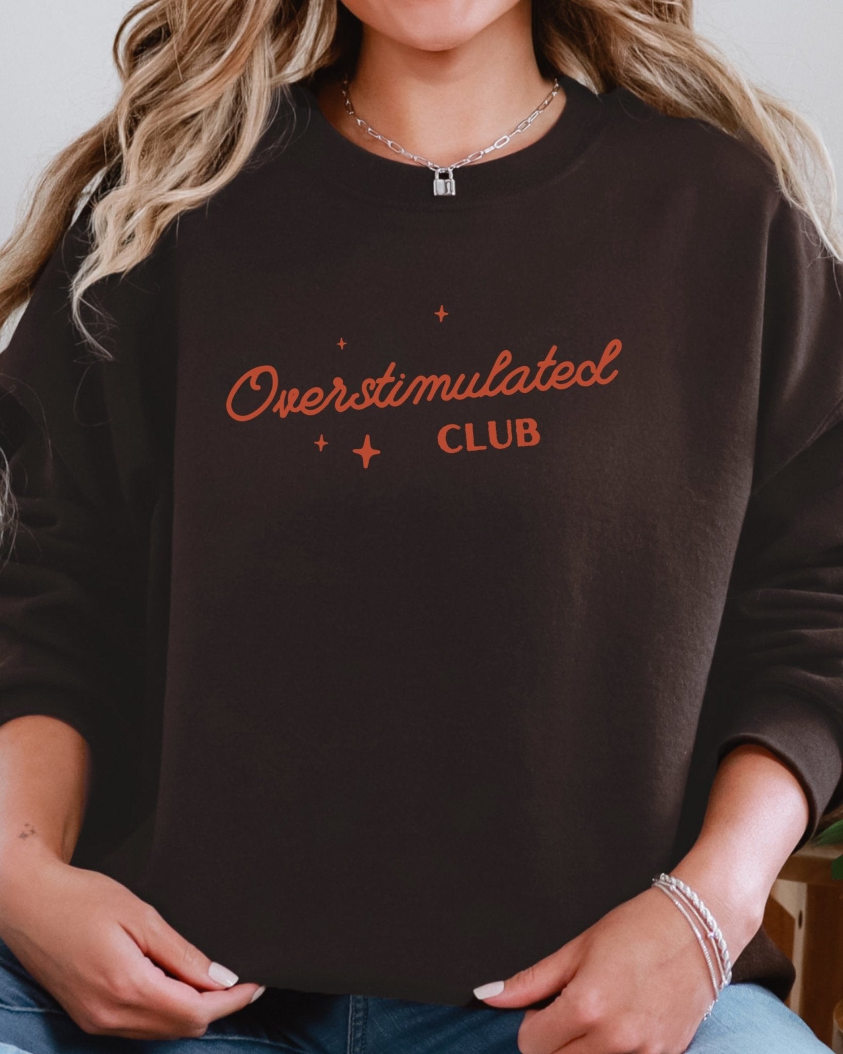 Autism Sweatshirt - Overstimulated Club Sweatshirt - Daily Bloom