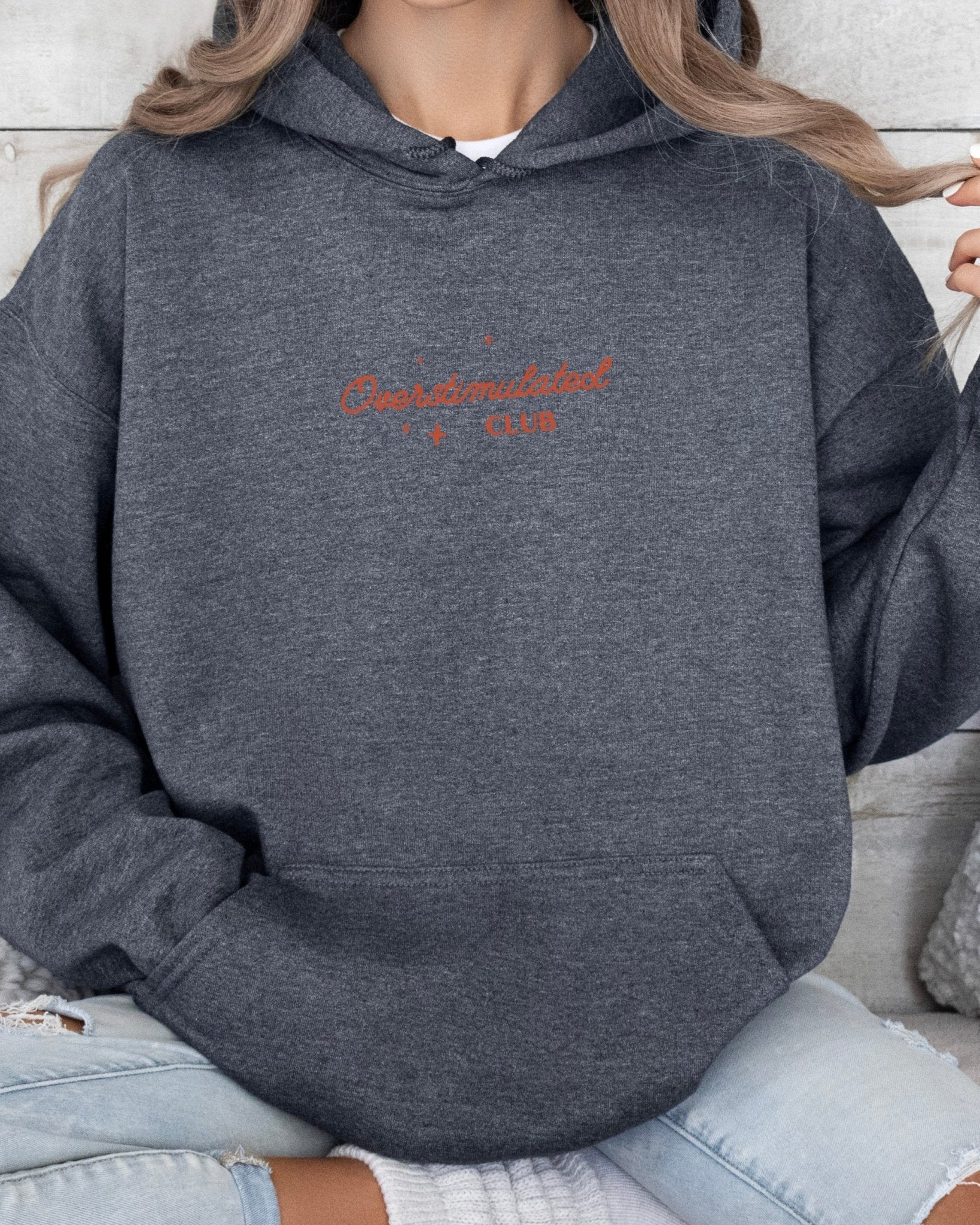 Autism Hoodie - Overstimulated Club Hoodie - Daily Bloom