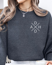 ADHD Cross Sweatshirt