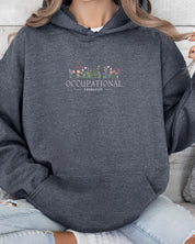 Occupational Therapist Floral Hoodie