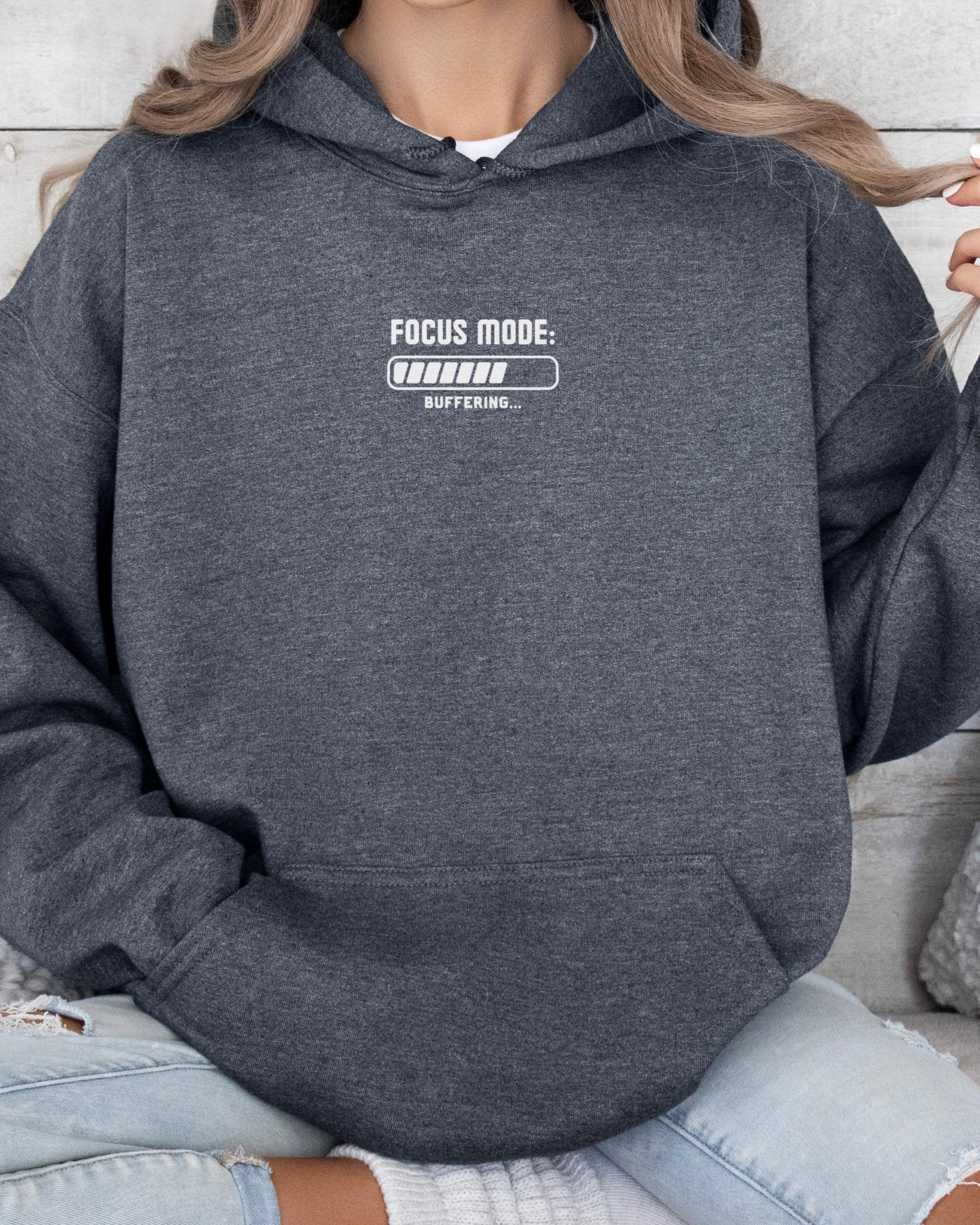 ADHD Focus Mode Buffering Hoodie