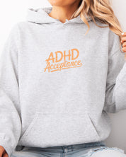 ADHD Acceptance Grunge Style Hoodie