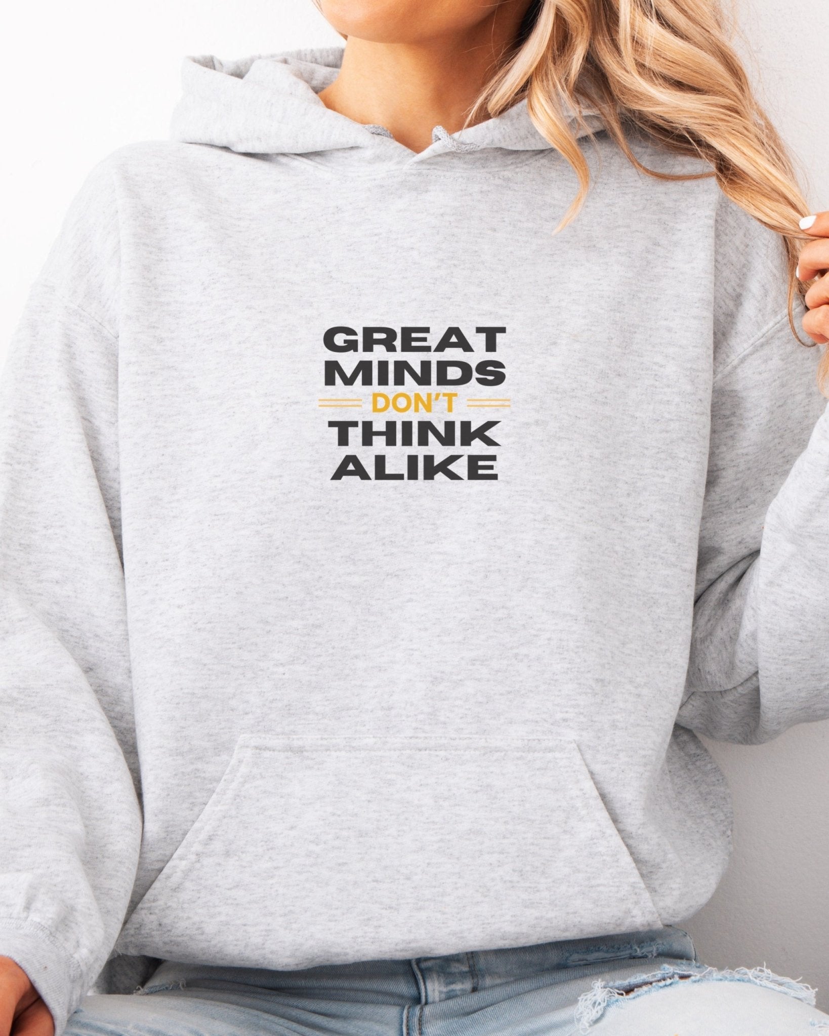 Autism Hoodie - Great Minds Don't Think Alike Hoodie - Daily Bloom
