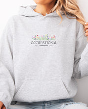 Occupational Therapist Floral Hoodie