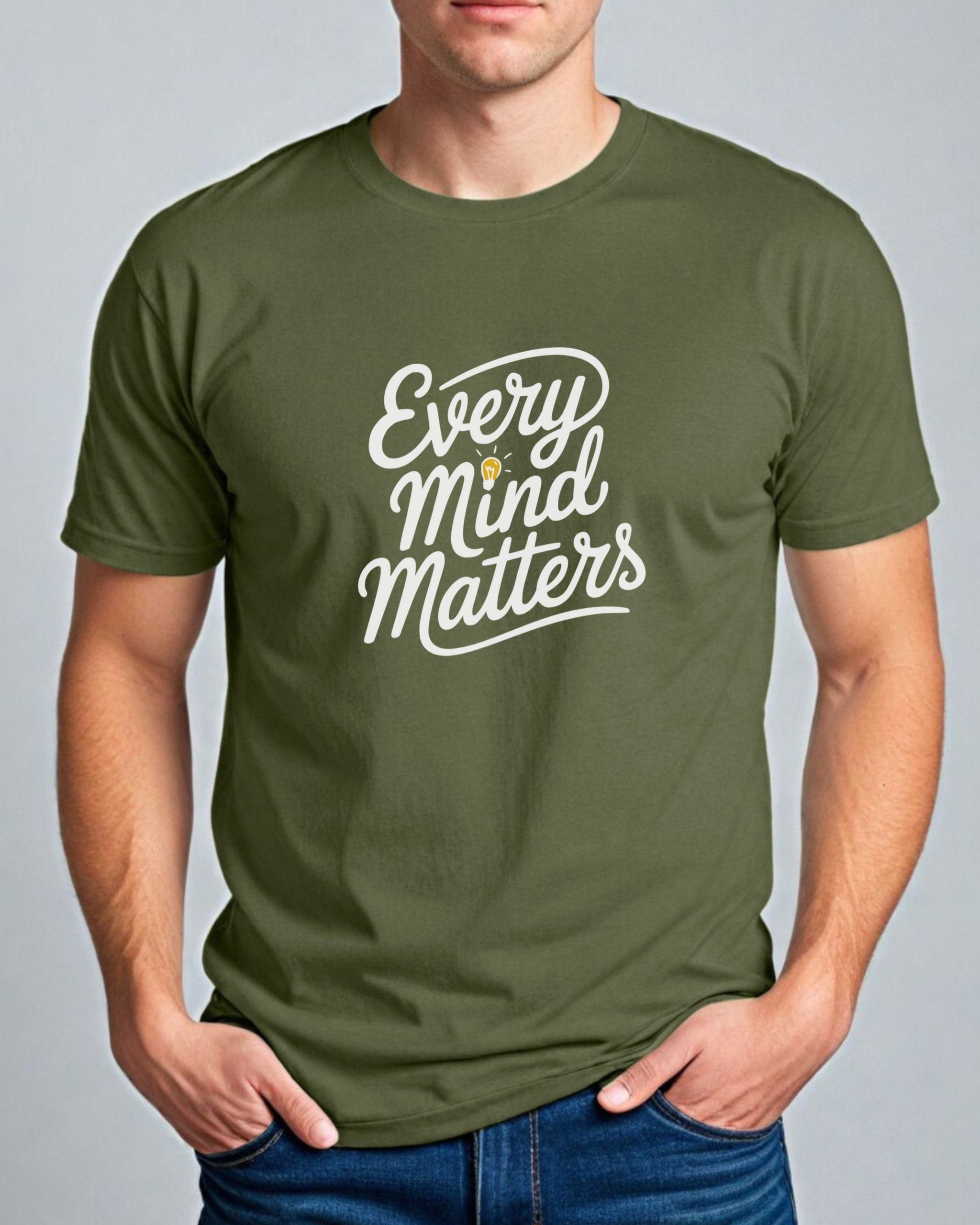 Every Mind Matters Tee-Neurodiversity, ADHD & Autism Awareness & Acceptance T-Shirt by Daily Bloom